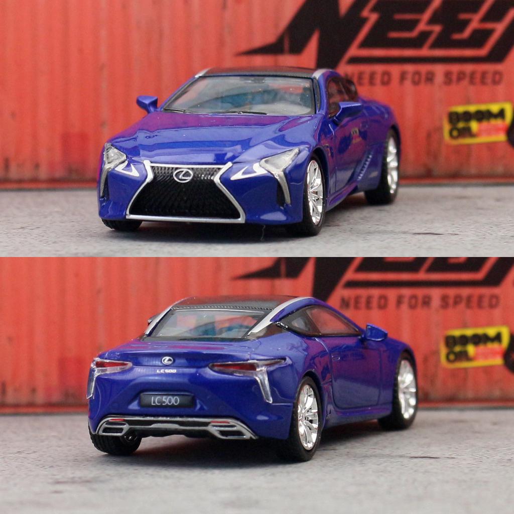1/64 Lexus LC500 Super Sport Toy Car Miniature Model 1:64 ENCHERY Diecast Metal Vehicle Display Collection Free Wheels Gift Boys
