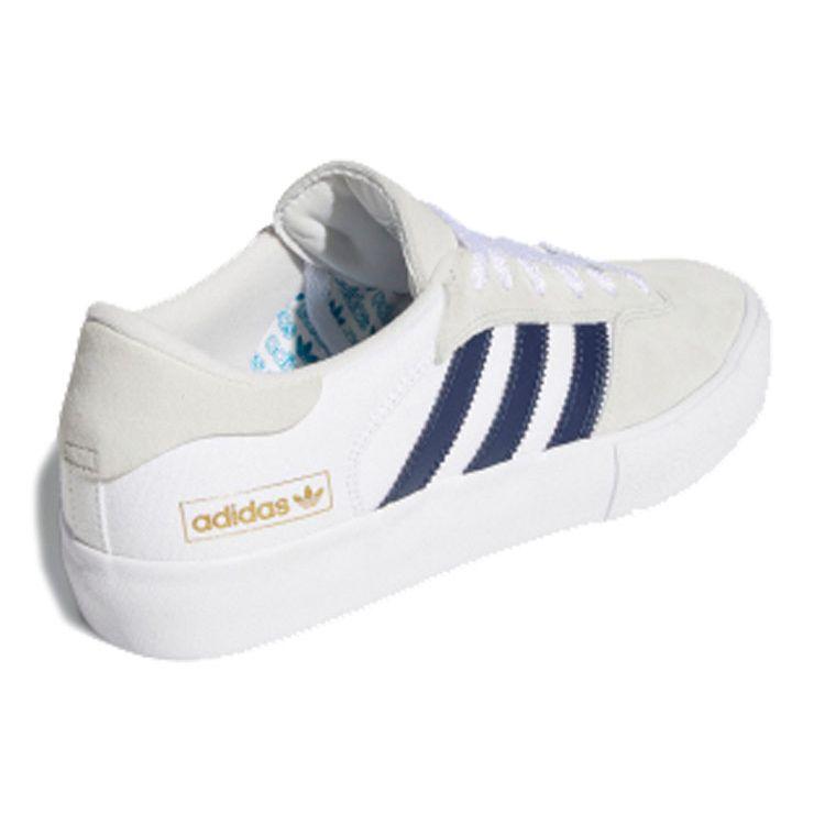 Adidas Matchbreak Super Crystal белые мужские кроссовки темно-синие  облачно-белые EG2740