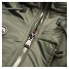 Normanlong Men's N3B Military Style Hooded Cotton Coat – Winter Mid-Length Jacket