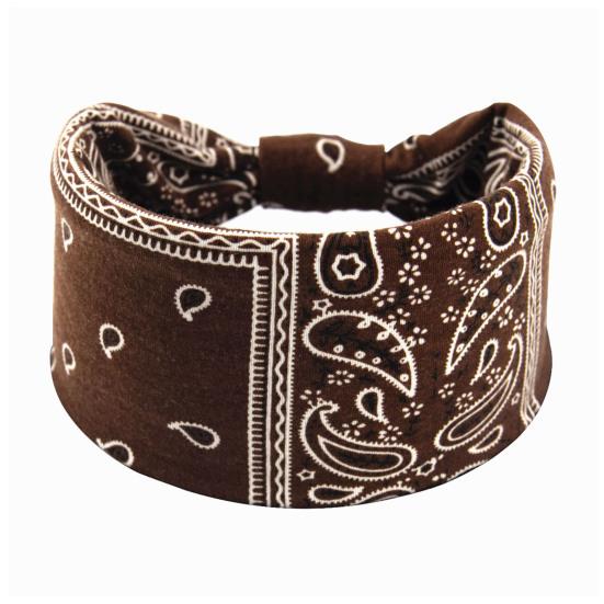 Large Bandeau Bohème Respirant Extensible Yoga Entraînement Cheveux Noués Femmes Africaines Filles Enveloppement de Tête Accessoires pour Cheveux