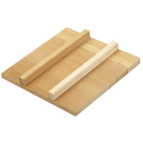 M.T. Trimatsu Wooden Lid for Tamagoyaki (Omelette Pan), Spruce, 24cm, 1602804