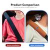 For Ford Car Styling Seat Belt Shoulder Cover Neck Protector Auto Interior Accessories Focus Mk2 Mk3 Mk4 Fiesta Ranger Mondeo