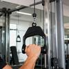 Pulley Cable Machine Handle Gym Exercise Handle  Pull Down Grip Fitness Workout Band Handle Training Accessories
