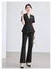 2026 Women's Summer Professional Suit: Short Sleeve Formal Fashion for Hotel Reception and Jewelry Store Workwear