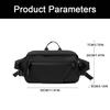 Men's Commuter Shoulder Bag, Oxford Large Capacity Simple Men's Chest Bag with Adjustable Shoulder Strap, Men's Waist Bag