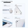 Compatible with iPad Air 11-inch 10th Gen & iPad Pro 12.9-inch Y-Fold Crystal Clear Case