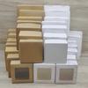 10 Stück Große/Kleine Süßigkeitenboxen Quadratische Gebäck Bäckerei Cupcake-Boxen Hochzeit Geburtstag Party Zubehör