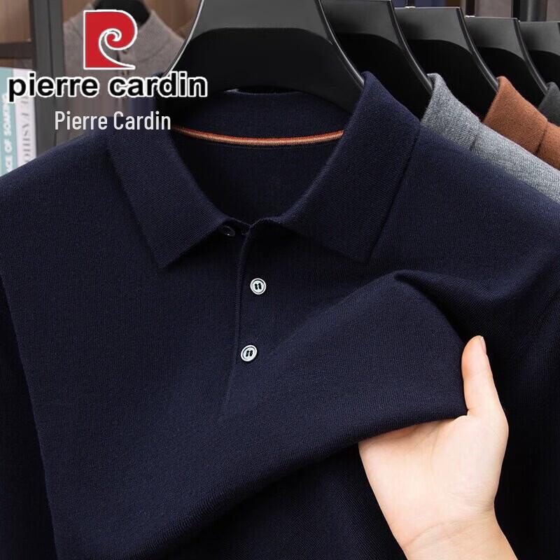 Pierre Cardin Men s Lightweight Polo Collar Knit Sweater 2XL