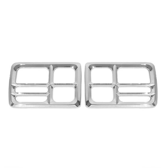 

Electroplated Carbon Fiber Tail Light Protector for Suzuki EVERY DA17/DA64 Lamp Shell Set of 2 in OPP Bag