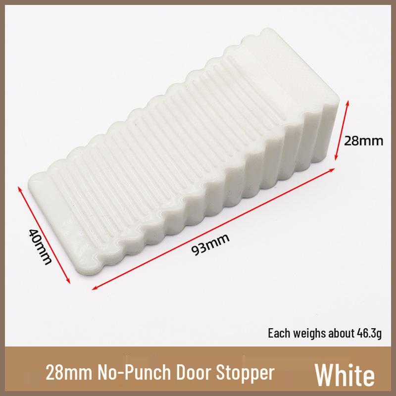 Non-Slip Anti-Collision Door Wedge: No-Punch, Anti-Pinch Safety Door Stopper for Home