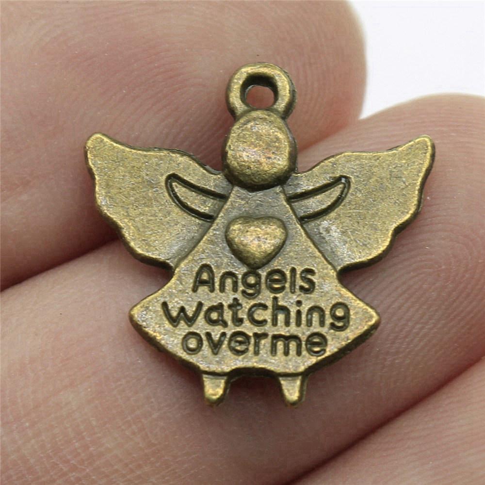 Charms Angel Pendants Kids' Jewelry Materials QC003
