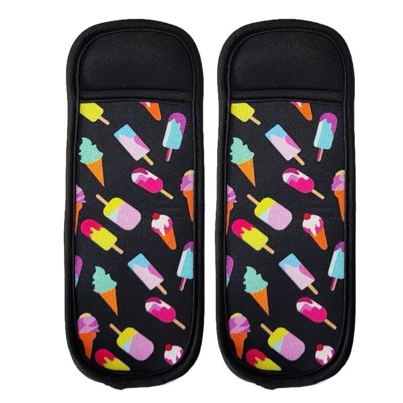 Unique Print Ice Bags for Kids Comfortable Ice Guard Easy to Use Popsicles Holder Bags Ice Lollies Sleeves