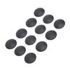12PCS Laptop Bottom Case Feet Rubber Anti Slip Laptop Feet Replacement Foot Dots with Repair Tools