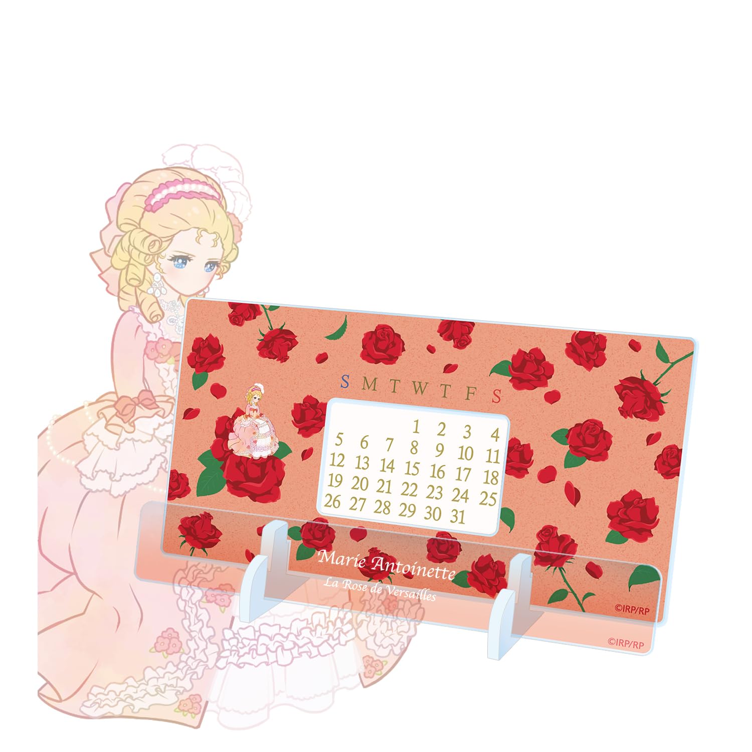 

Театральная анимация Роза Марии Антуанетты Ботания Настольный Акриловый Вечный Календарь Версаль