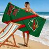 Name Custom Minnesota wild Print Beach Towel, Large Soft Quick Dry Towel for Beach Camping Swimming