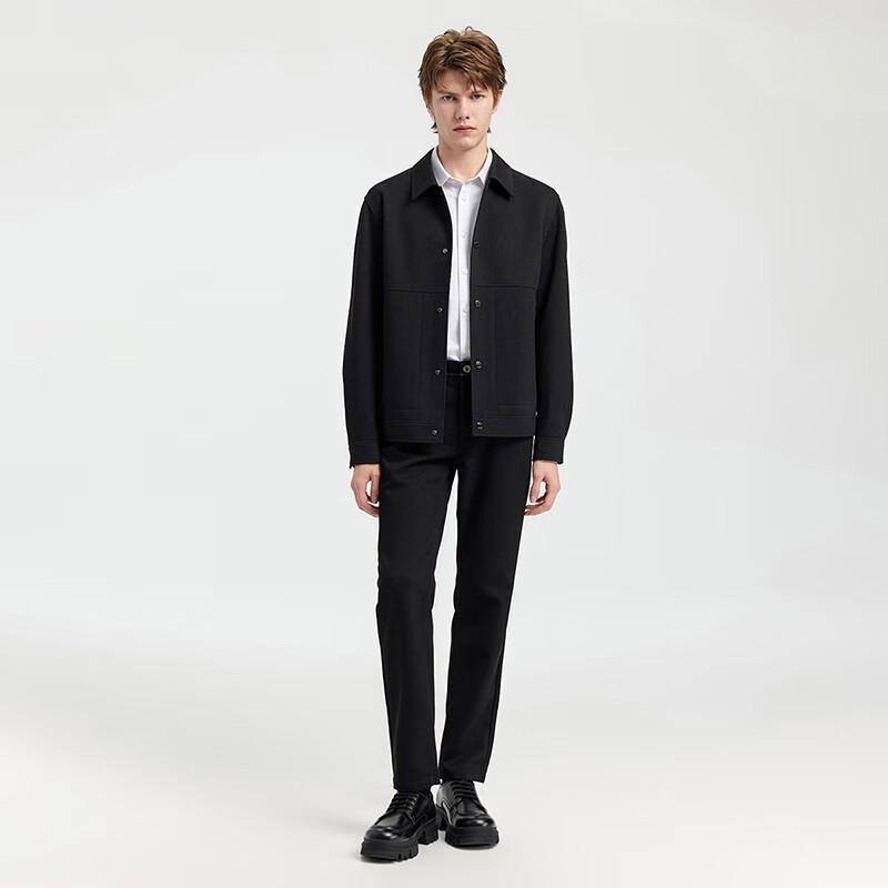 

Navigare Men s Casual Knit Jacket with Turnover Collar L