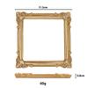 Mini European-Style Resin Photo Frame for Nail Art Display & Photography