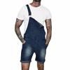 Mens Mutil Pocket Jeans Overall Jumpsuit Streetwear Overall Suspender Pants
