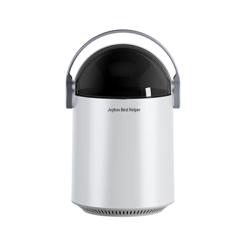 Jiabangshou 7L Flip-Top Trash Can with Air-Pressure Bag Dispenser