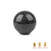 5/6 Speed Carbon Fiber Style Gear Shift Knob JDM Universal Shape Manual Transmission Shifter Lever Knob 8MM 10MM 12MM