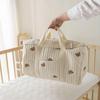 Pastoral Embroidery Travel Bag - Large Capacity, Lightweight, Portable Boston Messenger Handbag