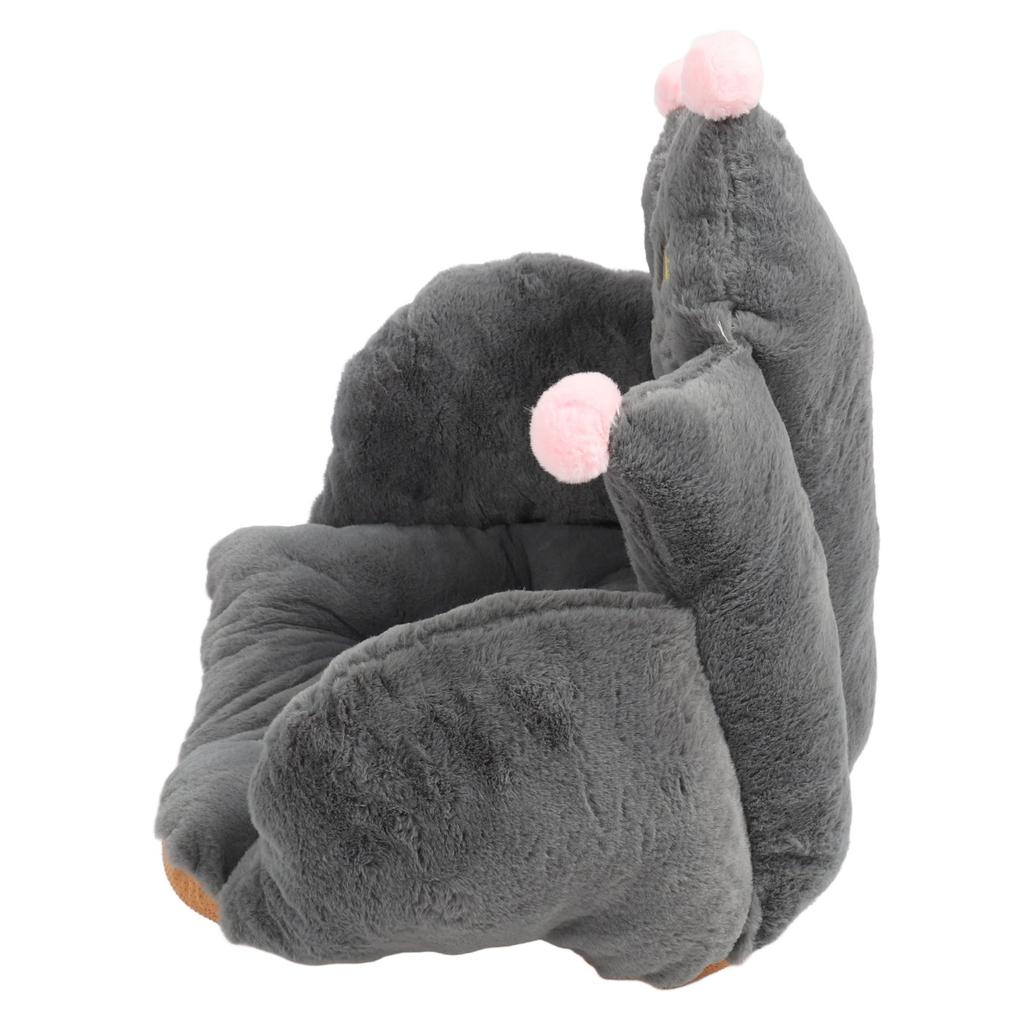 Office Chair Cushion Semi Enclosed Crown Shape Polyester Fiber Seat Cushion for Dormitories Home