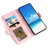 For Motorola Moto G86 Power 5G Leather Case Marble Pattern Phone Wallet Stand Cover with Wrist Strap
