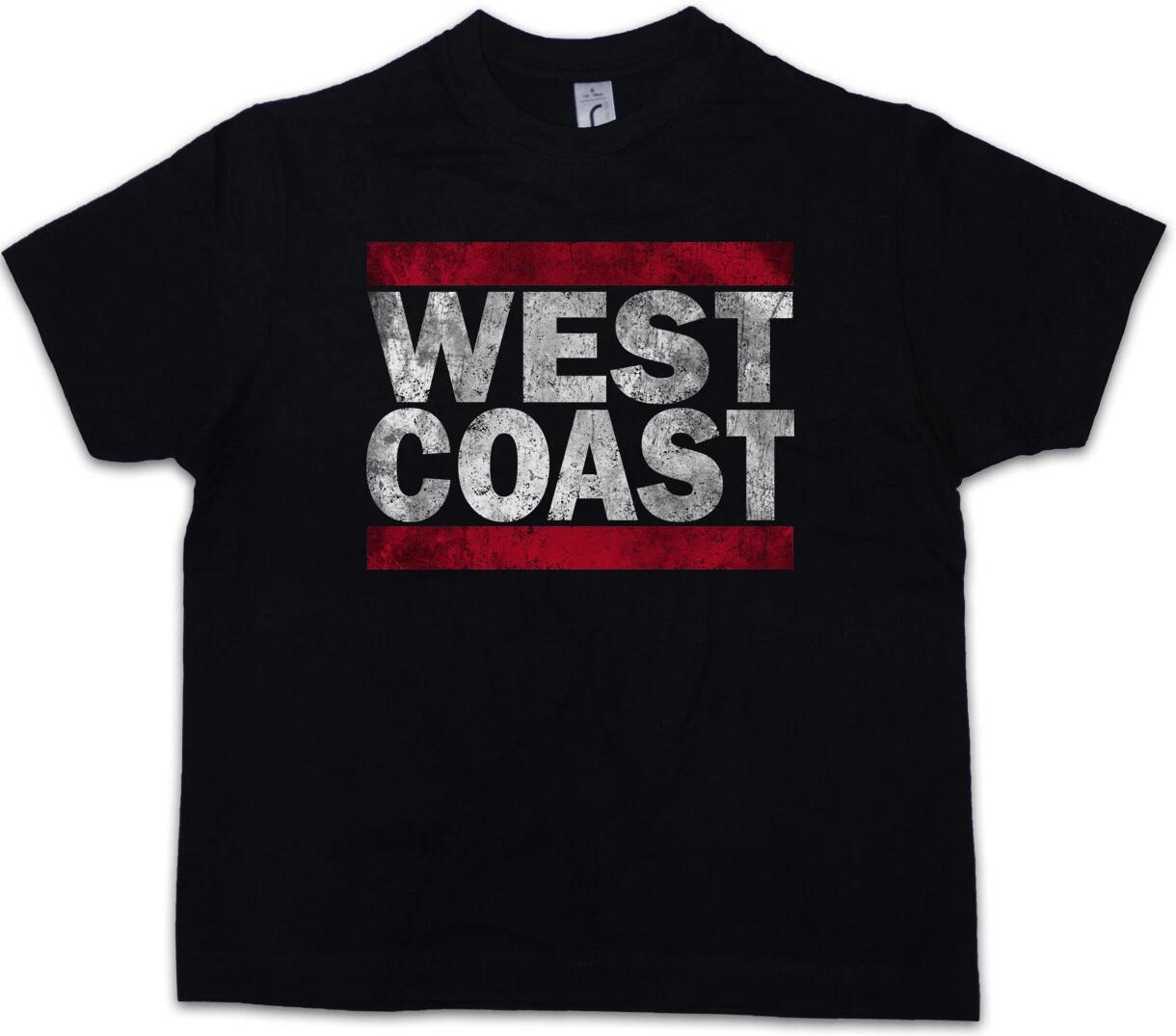 WEST COAST Kids Boys T-Shirt Run Fun Shirt DMC USA New City Band Side East- 130