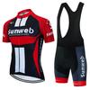 2026 Sunweb Pro Bicycle Team Short Sleeve Maillot Ciclismo Men's Cycling Jersey Sets Summer Breathable Cycling Clothing Suit