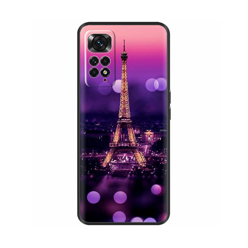 For Redmi Note 11s 11 Pro Case Soft Silicone Protection Back Covers For Xiaomi Redmi Note 11 11Pro Cases Note11 TPU Black Bumper