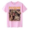 Esquiu Clair Obscur Expedition 33 Aesthetic Tee Shirt Novelty Cotton Oversized T Shirts Harajuku High Quality TShirts Teenagers