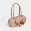 Vintage Lackleder Bowlingtasche 2025 Neue Vielseitige Unterarmtasche Einzelne Schulterhandtasche Hochwertige Boston-Tasche