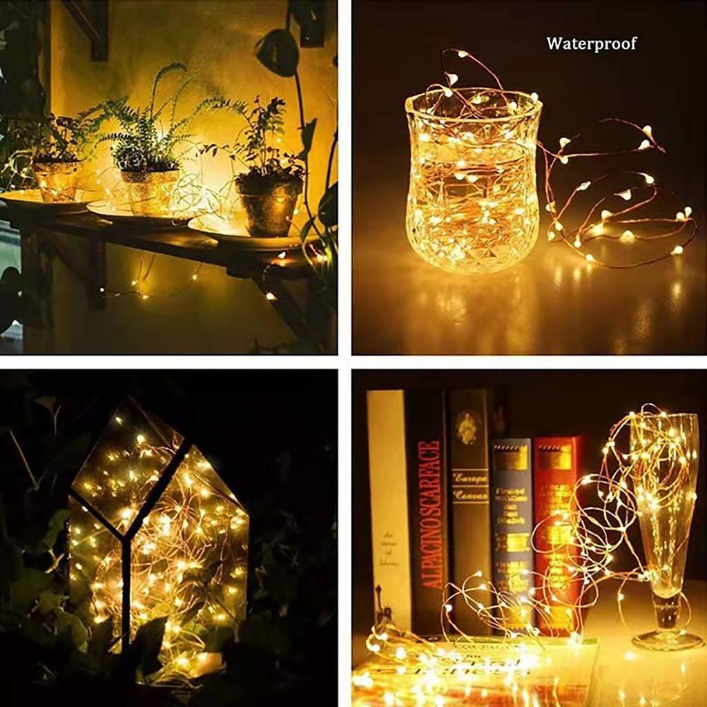 Constant Bright Copper Wire Lamp Battery Box 3m30 Lamp Holiday String Lights