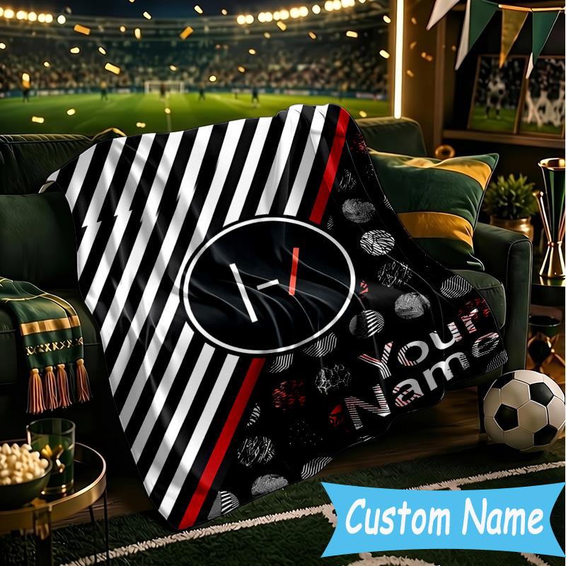 Custom Name Twenty One Pilots Music Evolution Flannel Blanket, Use for Birthday/Holiday Gift, Soft Blanket for Sofa/Bed/Camping/Office, Home Decor