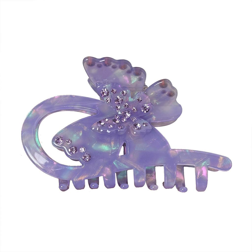 Hair Butterfly Highquality Clip With Rhinestone Details For Sophisticated Styling