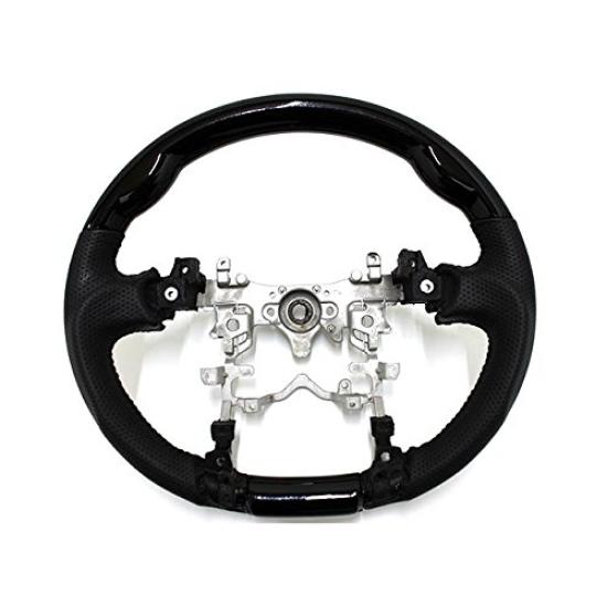 

Prius 30 Prius Aqua Рулевая ручка из перфорированной кожи Piano Black FJ0042