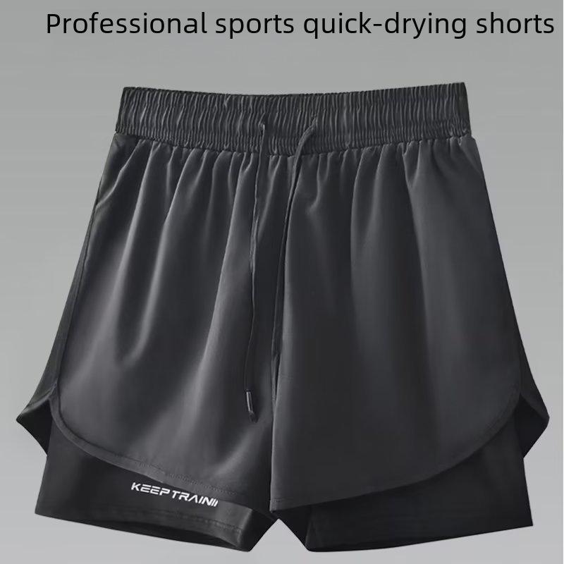 Men's Quick-Dry Summer Sports Shorts for Basketball, Running, and Fitness - Anti-Embarrassment Design