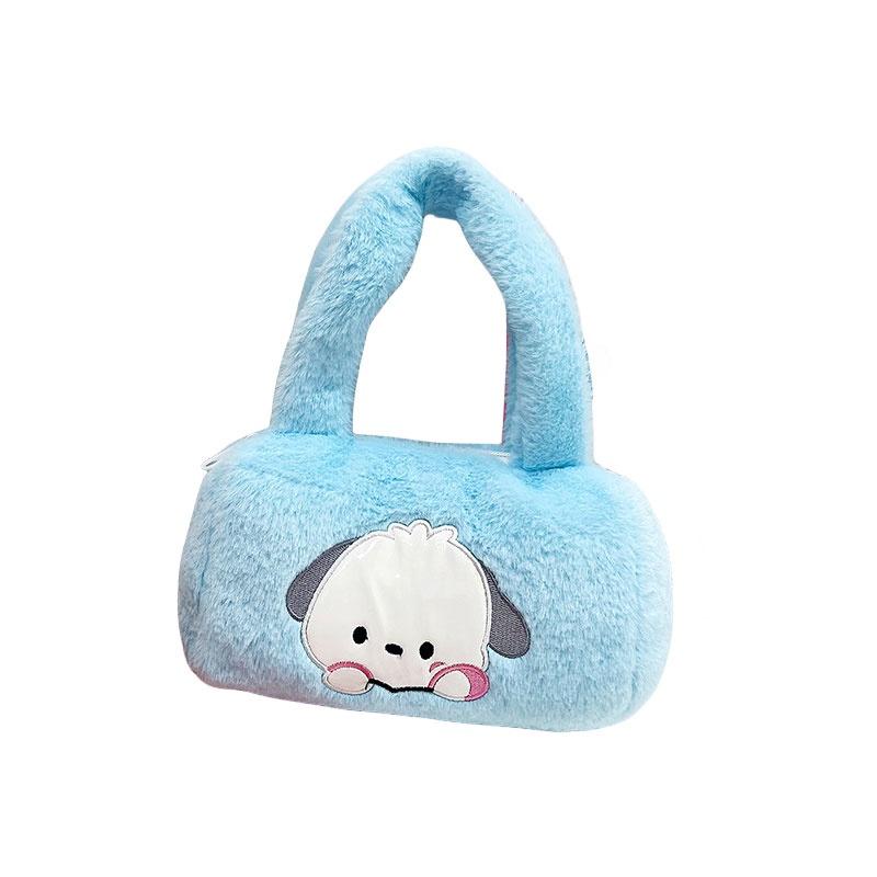 Cute Cartoon Plush Shoulder Bag For Girls Lightweight And Theft-proof Available In Multiple Colors