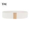 High Quality Elastic Belt Wide Waist Belt, Adjustable Stretchy with Metal for Women Square Buckle, Stylish Slimming Waistband Dresses And Jeans Casual