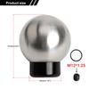 New 6 Speed Stainless Steel Car Gear Shift Knob M12 Aluminum Manual Transmission For Toyota 86 Subaru BRZ Scion FR-S Shift Lever