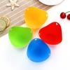 Cuociuova in Silicone Alta Temperatura Silicone Alimentare Cuocitore per Uova Gadget da Cucina Porta Uova