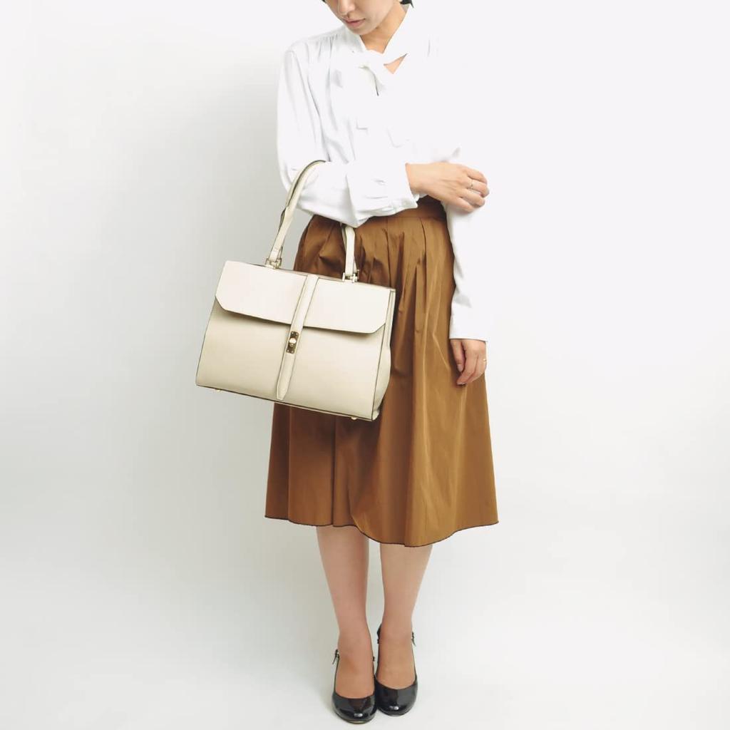 [Cache Cache] Web-Exclusive Twist Detail A4 Tote Bag 11-00-03220 Women's IV