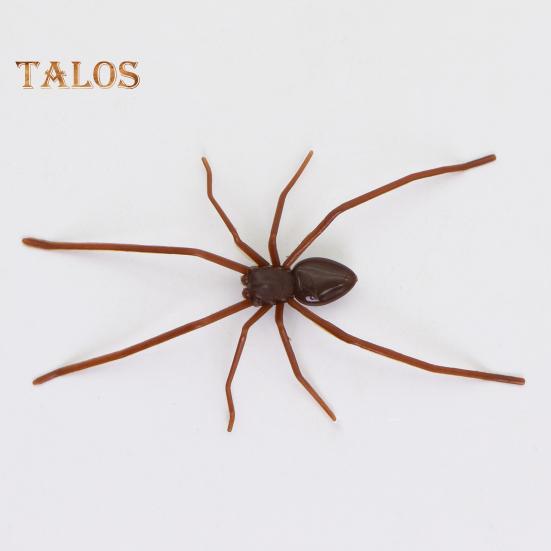 1/2Pcs Magnetic 3D Spider Decoration Scary Realistic Giant Spider Halloween Prank Props Garage Door Mailbox Locker Refrigerator Magnet Fake Spider