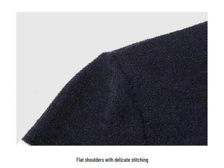 Men's Autumn Color Block Knit Pullover Sweater - Long Sleeve, Soft, Comfortable, Skin-Friendly