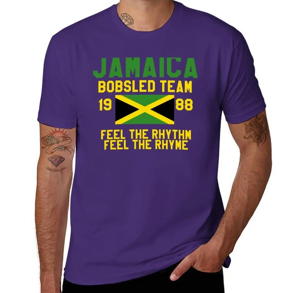 Jamaica Bobsled Team T-Shirt cute clothes for a boy sports fans tshirts for men
