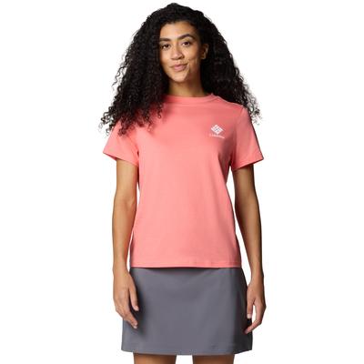 Rolling Bend Graphic SS Tee, Womens Pink T-shirt