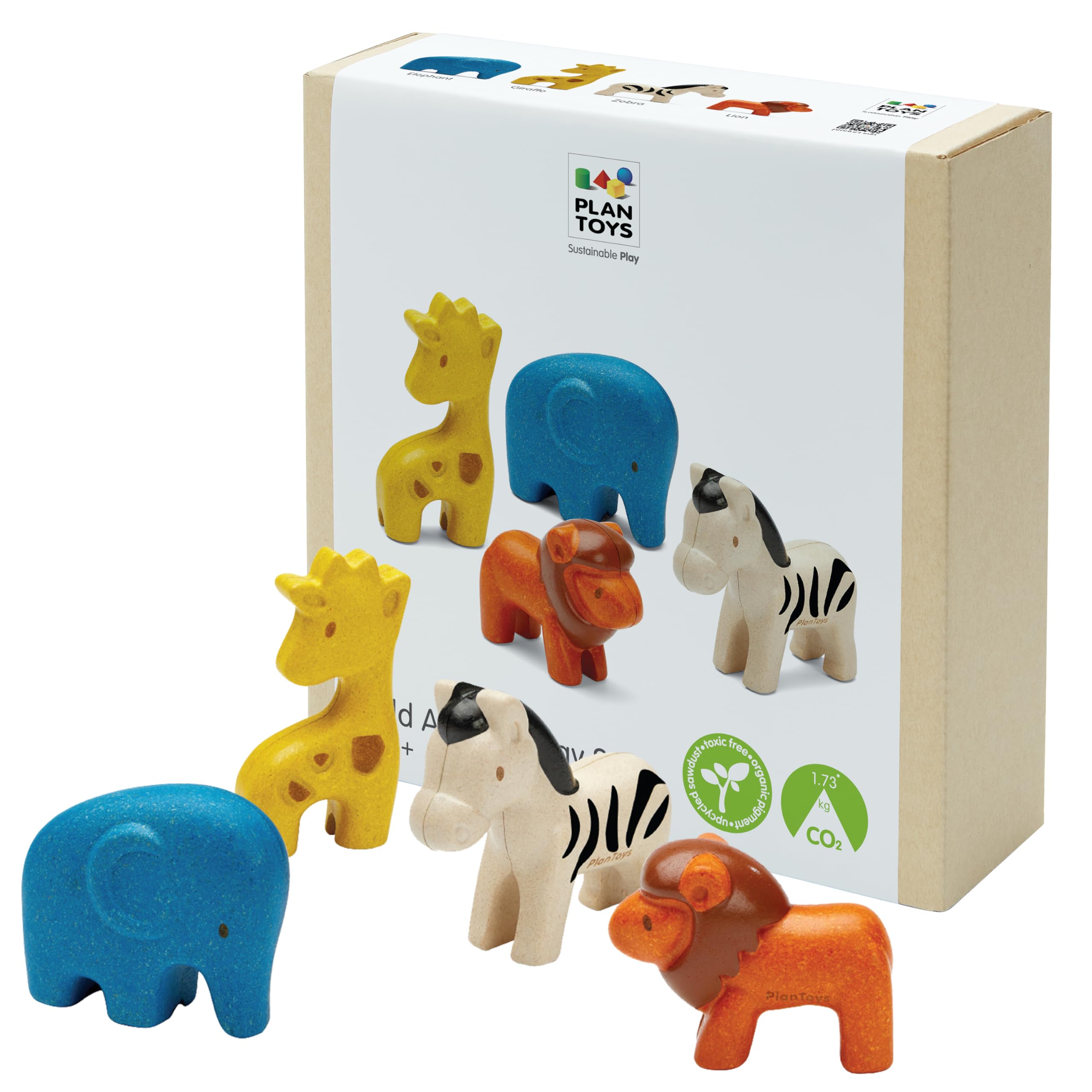 

PLANTOYS JAPAN Wild Animal Set 6128