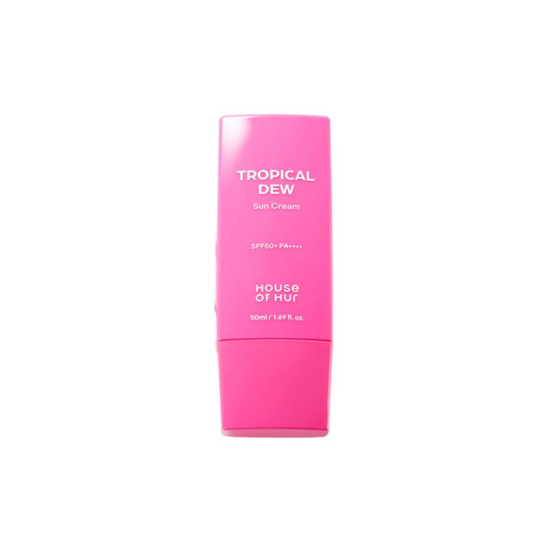 House of Hur Tropical Dew Sun Cream 50ml – Hydrating Dewy Finish Daily Sunscreen