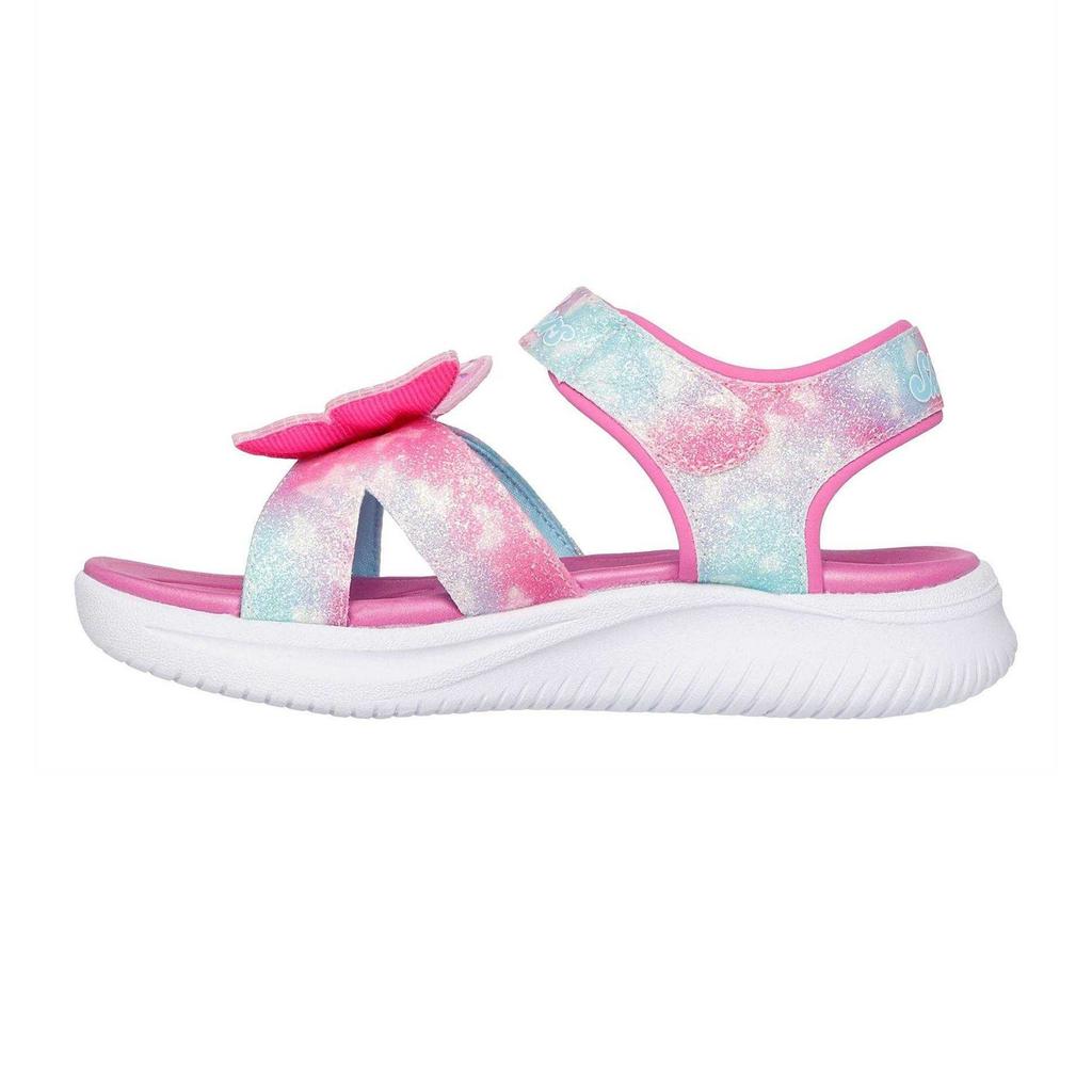 Skechers Girls Butterfly Glitter Sandals