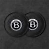 2Pcs Car Coaster For New Bentley Flying Spur Continental GT Bentayga Mulsanne Non-Slip Water Cup Pad Holder Interior Accessories HS2